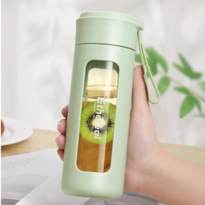High-value, portable, drop-proof, and heat-resistant glass water cup for women, 2026 new style